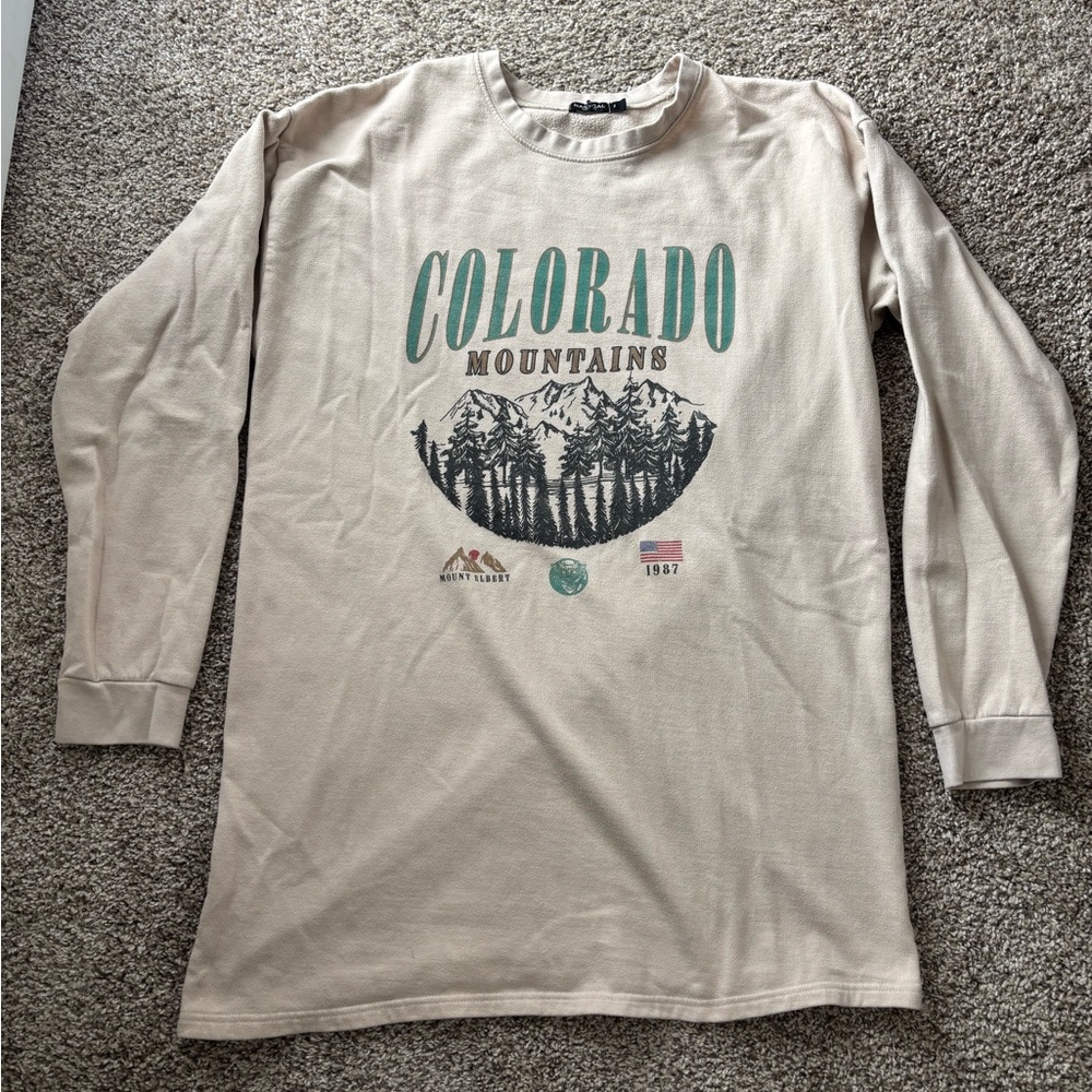 Nasty Gal Colorado Sweatshirt Dress